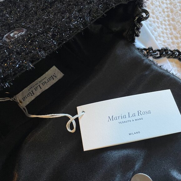 Maria La Rosa Sparkling Mini Pub Bag NWT - Picture 2 of 6